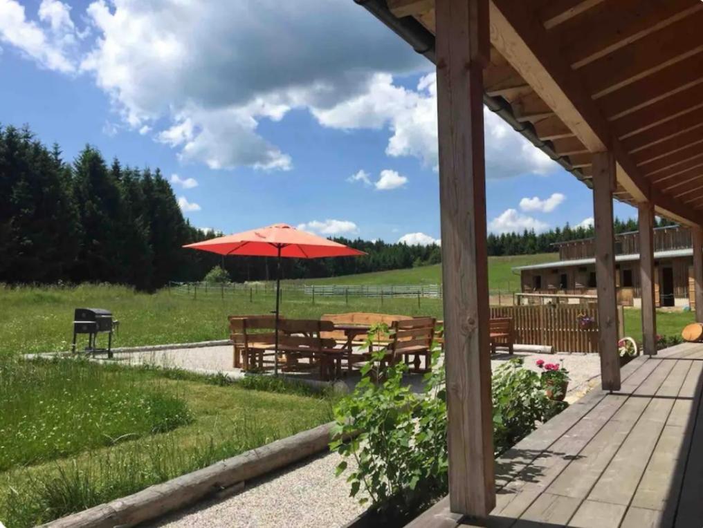 Bed and Breakfast Big Sky Ranch à Liebenau  Extérieur photo